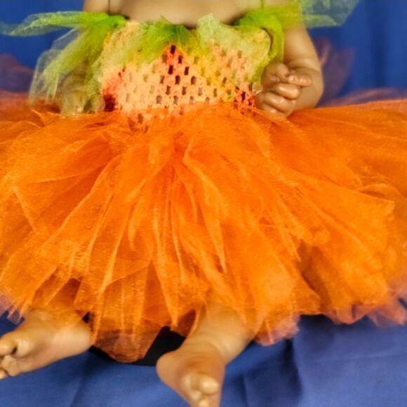 BLACK FRIDAY SALE -Tutu Dress And Headband Set NWT Size NB - 6 Months Lil Punkin - Picture 6 of 9